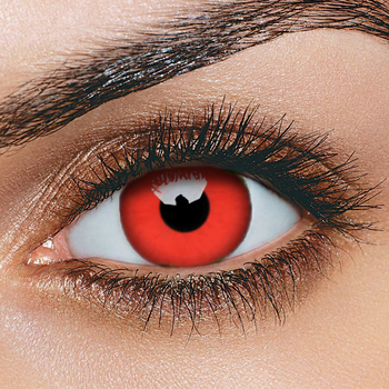 Crazy Lens RED DEVIL 2 szt.