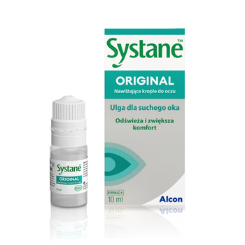 Systane Original – Nawilżające krople do oczu na suchość i podrażnienia (10 ml)