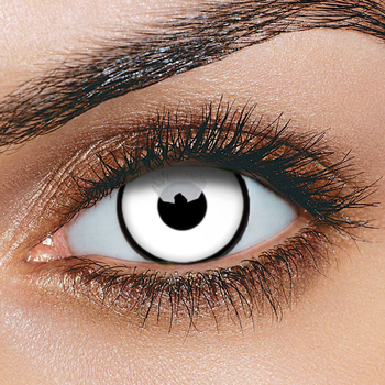 Crazy Lens WHITE ZOMBIE 2 szt.